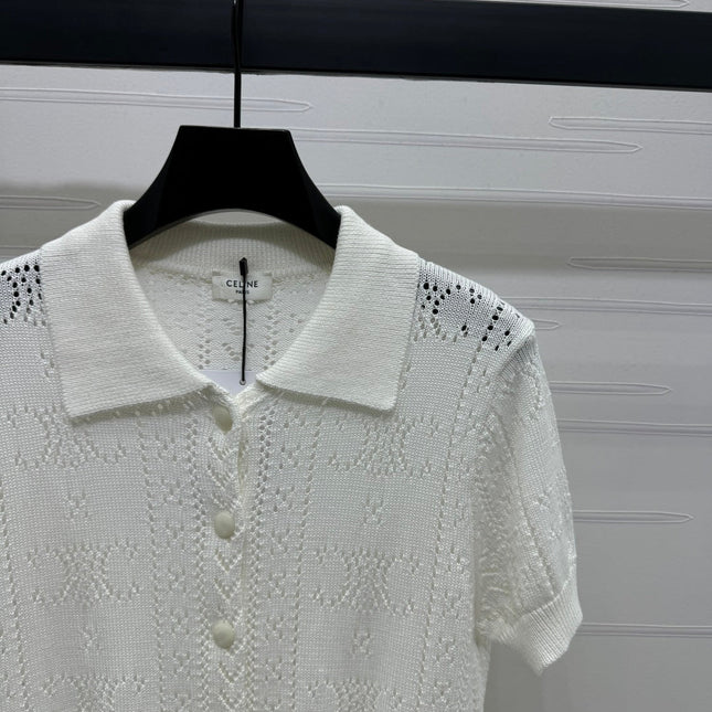 CELINE 25S POLO NECK CARDIGAN 264100