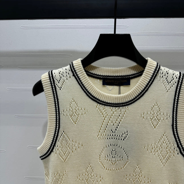 LV 25C Knitted Vest 228788