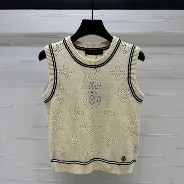 LV 25C Knitted Vest 228788