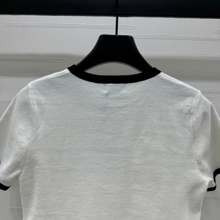 CELINE SHORT SLEEVE SWEATER 269457