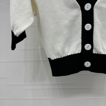 PRADA SHORT-SLEEVE KNIT TOP 269463