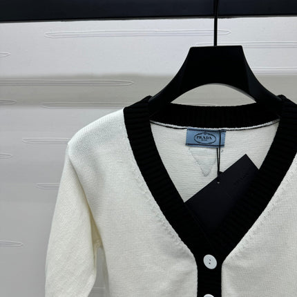 PRADA SHORT-SLEEVE KNIT TOP 269463