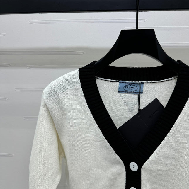 PRADA SHORT-SLEEVE KNIT TOP 269463