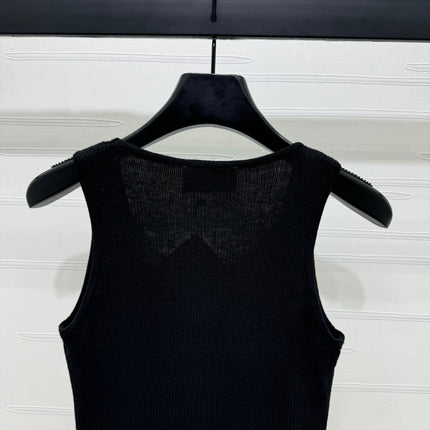 Prada 25 Tank Top Wool with Acrylic 233445