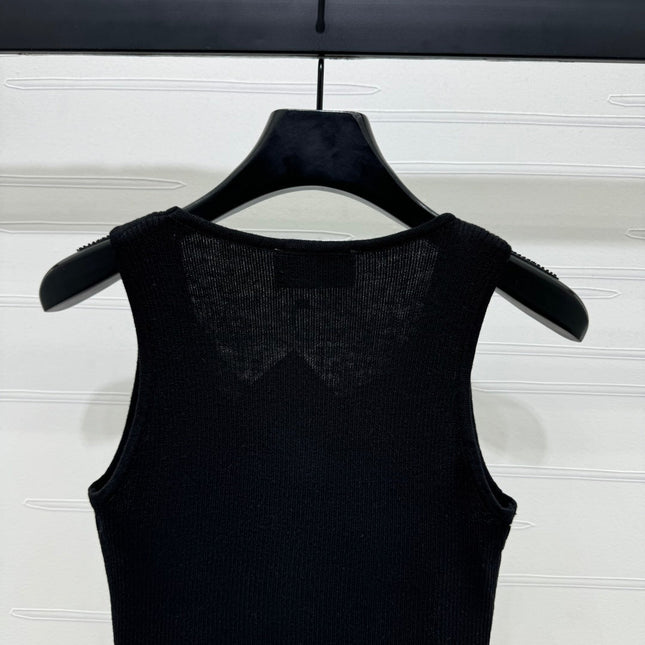 Prada 25 Tank Top Wool with Acrylic 233445