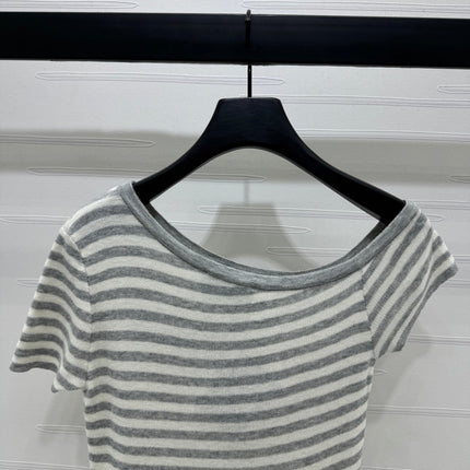 Prada 25 One-Shoulder Top Wool 233511