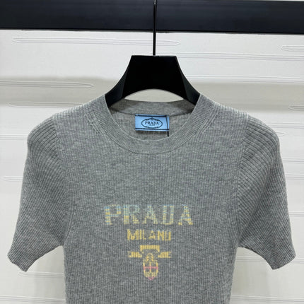 Prada 25 T-Shirt Wool with Acrylic 233531