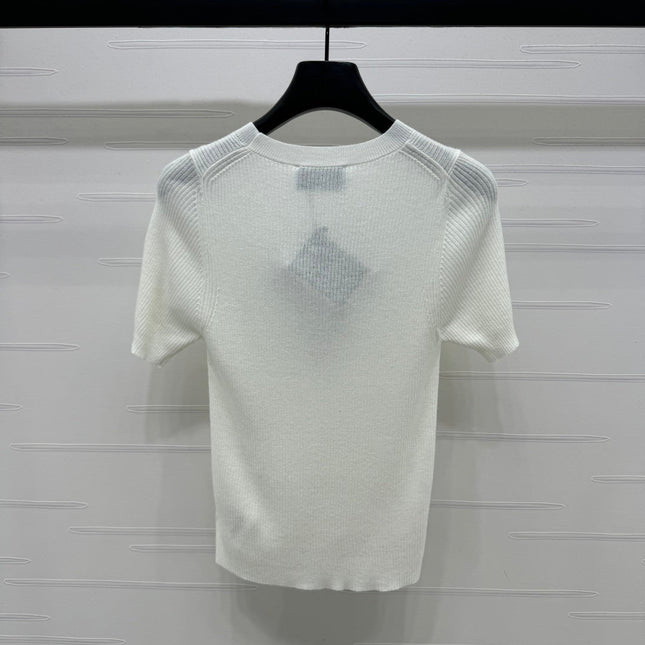 Prada 25 T-Shirt Wool with Acrylic 233531