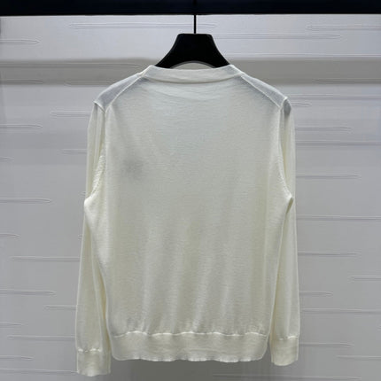 PRADA LONG-SLEEVE KNIT CARDIGAN 269461