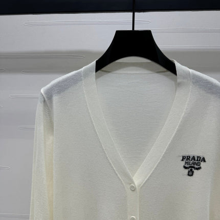 PRADA LONG-SLEEVE KNIT CARDIGAN 269461