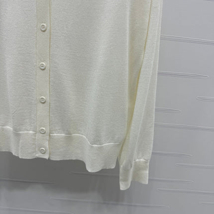 PRADA LONG-SLEEVE KNIT CARDIGAN 269461