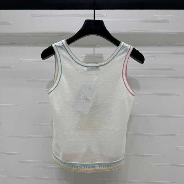 DIOR SLEEVELESS KNIT TOP 269458
