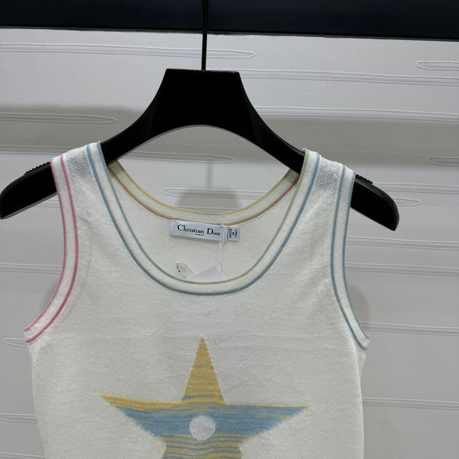 DIOR SLEEVELESS KNIT TOP 269458