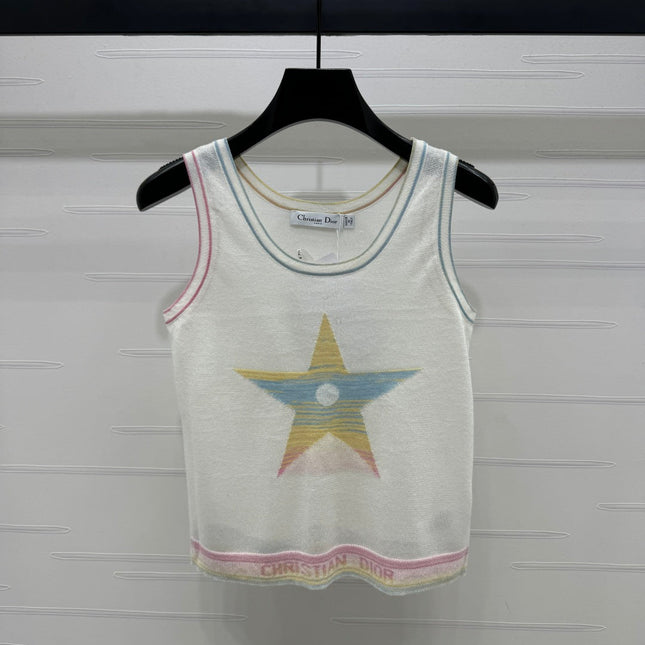 DIOR SLEEVELESS KNIT TOP 269458