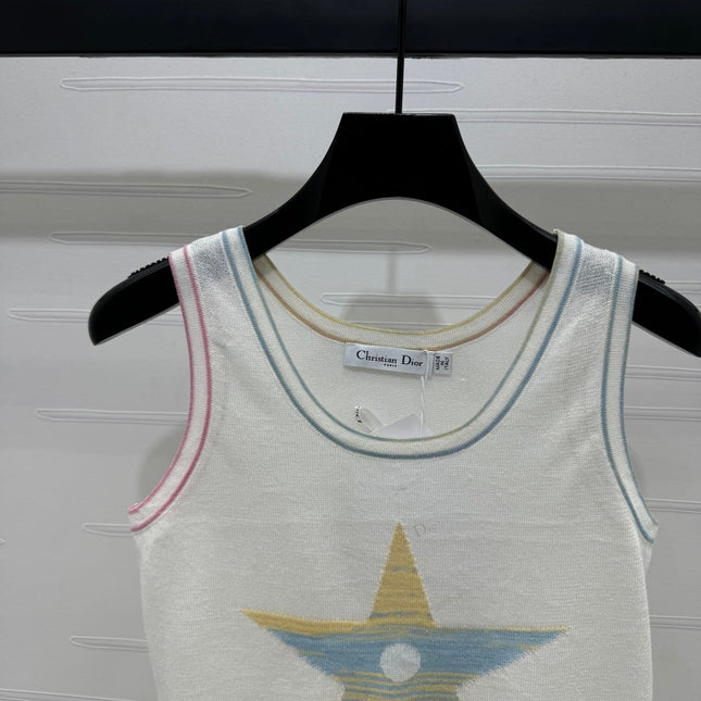 DIOR SLEEVELESS KNIT TOP 269458
