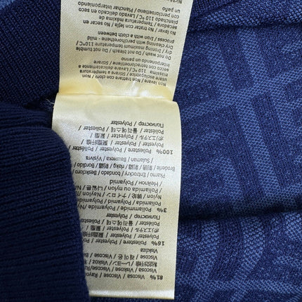 Fendi 25 Blue Knit Tank Top