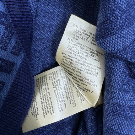 Fendi Blue Knit Mini Dress