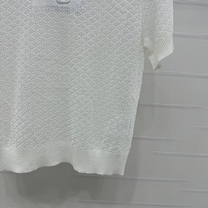 ALEXANDER WANG KNITTED SHORT-SLEEVE TOP 274967