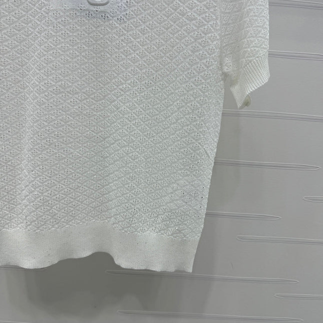 ALEXANDER WANG KNITTED SHORT-SLEEVE TOP 274967
