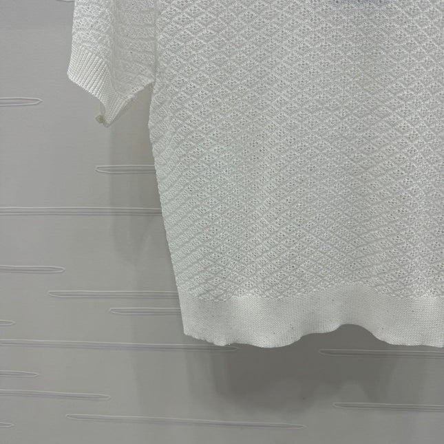 ALEXANDER WANG KNITTED SHORT-SLEEVE TOP 274967