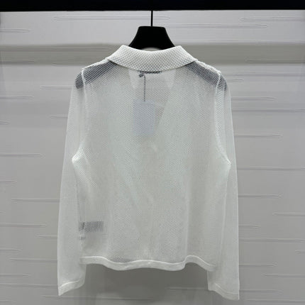 VALENTINO LONG-SLEEVE KNIT CARDIGAN 274971
