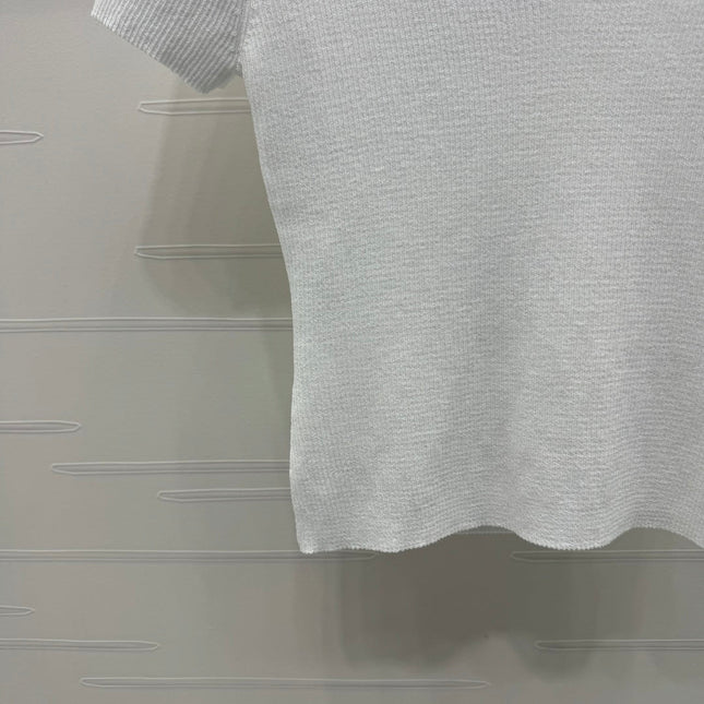 ALEXANDER V-NECK SHORT-SLEEVE TOP 269475