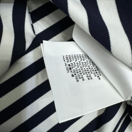 PRAD 25S STRIPED SHORT SLEEVE KNIT DRESS 264218