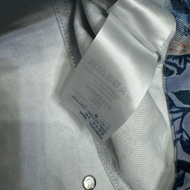 LV 25S PRINTED DENIM JACKET 264199