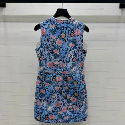 LV 25S ROUND NECK SLEEVELESS DRESS 264202