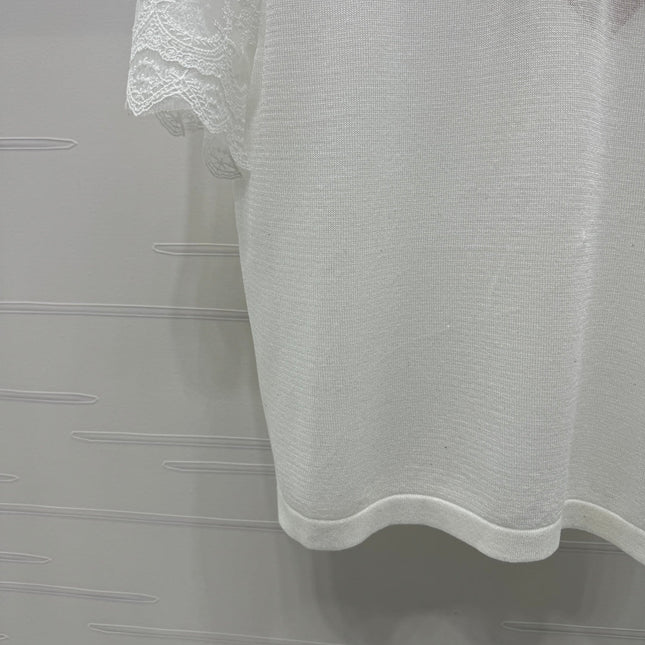MIU 25SSEE THROUGH COLLAR SHIRT 264111