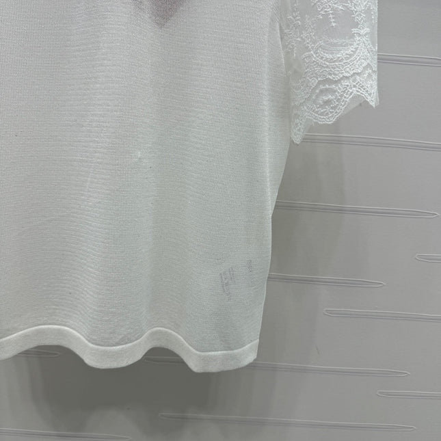 MIU 25SSEE THROUGH COLLAR SHIRT 264111