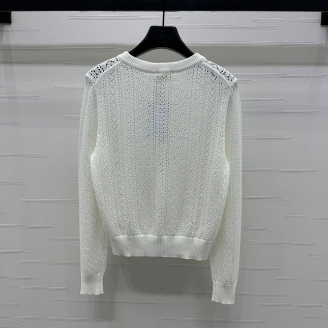 CELINE 25S LONG SLEEVE CARDIGAN 264103