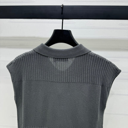 MIU 25S SWEATER VEST 264087