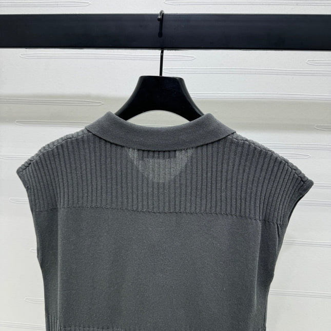 MIU 25S SWEATER VEST 264087