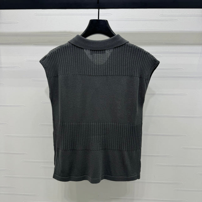 MIU 25S SWEATER VEST 264087