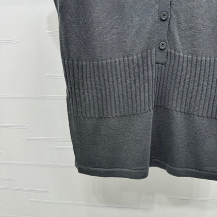 MIU 25S SWEATER VEST 264087