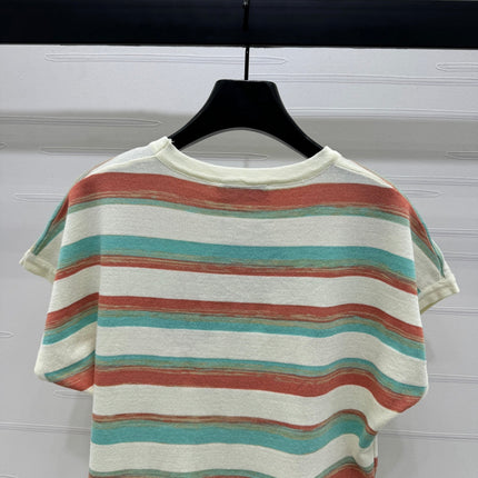 MIU 25S FLYING SLEEVE KNIT SWEATER 264148