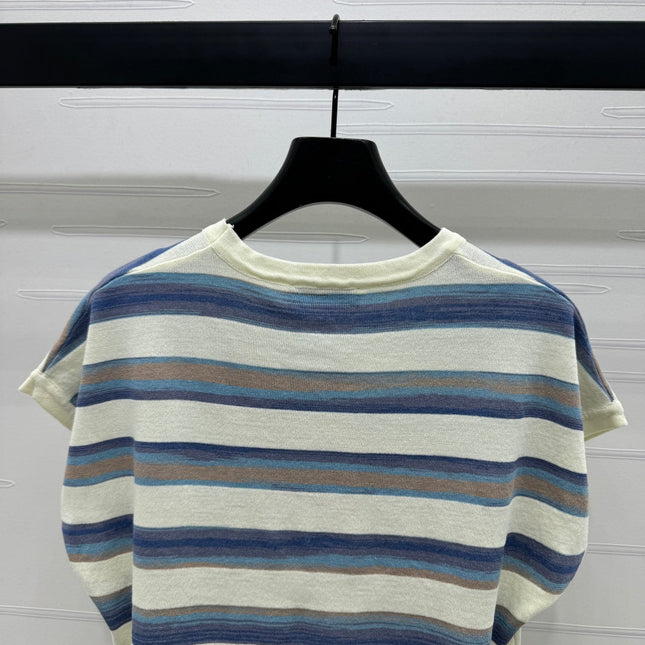 MIU 25S FLYING SLEEVE KNIT SWEATER 264147