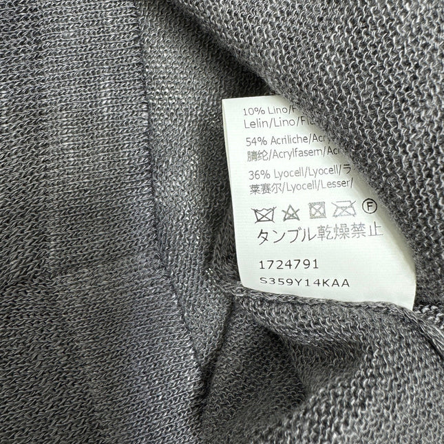 LOEWE 25S ROUND NECK KNITTED VEST WHITE 264068