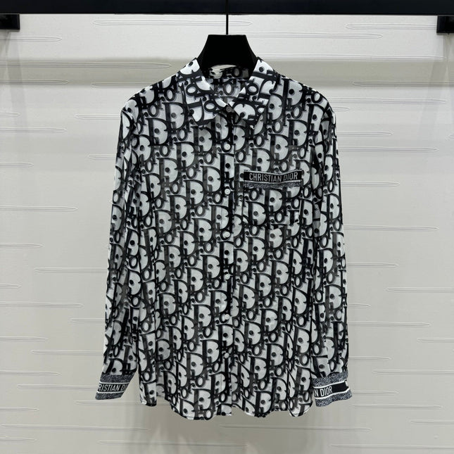 DIOR 25S PRINTED SHIRT SHORTS SET 264057