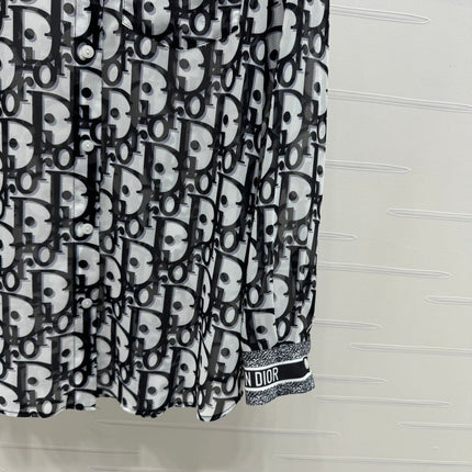 DIOR 25S PRINTED SHIRT SHORTS SET 264057
