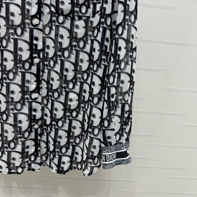 DIOR 25S PRINTED SHIRT SHORTS SET 264057