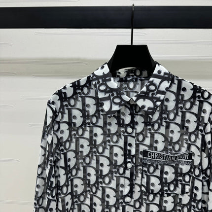DIOR 25S PRINTED SHIRT SHORTS SET 264057