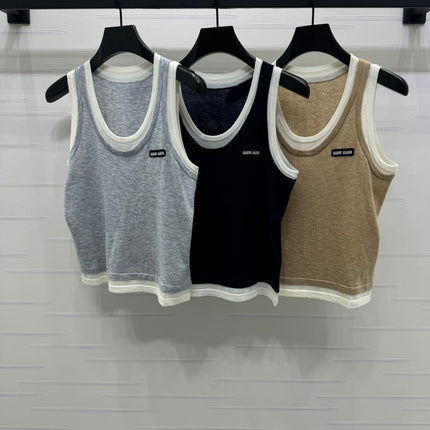 MIUMIU SLEEVELESS TOP 269404