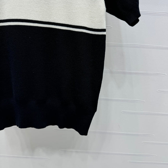 PRADA SHORT-SLEEVE CREW NECK SWEATER 269413