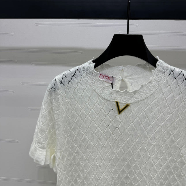 VALENTINO SHORT SLEEVE T-SHIRT WHITE 274906