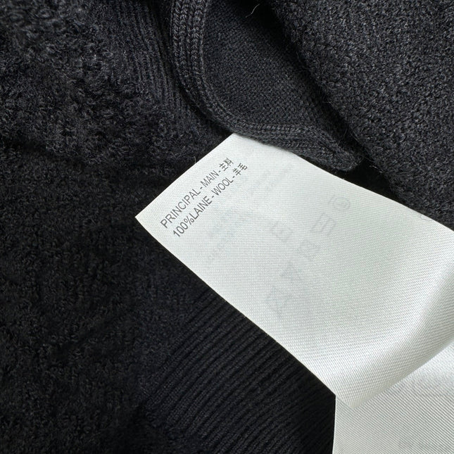 LV ZIP-UP LONG-SLEEVE KNIT CARDIGAN 274961