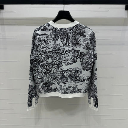 DIOR JACQUARD KNIT CARDIGAN 274879