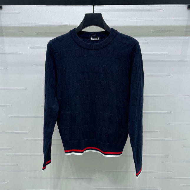 MIUMIU KNITTED SWEATER STYLE 467