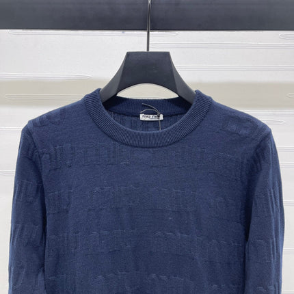 MIUMIU KNITTED SWEATER STYLE 467